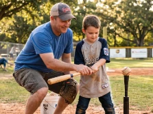 Compassionate interaction helping a youth build resiliency